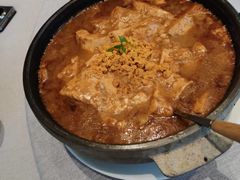 石锅海胆豆腐-谷语中餐厅