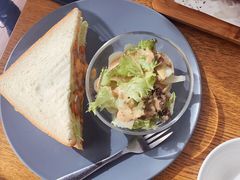 鸡肉三明治-茶米烧腊茶餐厅(石龙店)