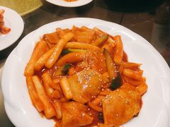 鱼饼炒年糕-桃园中华料理炸酱面(燕儿岛路店)