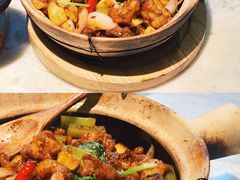 香辣酱啫牛蛙-啫·粤风料理·啫啫煲(仓山万达广场店)