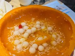 南瓜酒酿圆子-玫瑰厅上海菜(兴国路店)