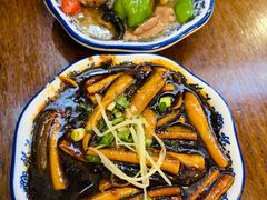 现炒鳝丝-孙盛兴奥灶面馆·蟹黄面·三虾面(山塘街总店)