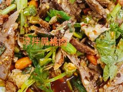 凉拌黑桃肉-老字号周记古蔺麻辣鸡·非物质文化遗产传承店