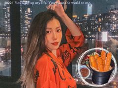 西班牙油条配巧克力酱-AZUL by FUEL蓝色·法式酒馆(琶醍店)