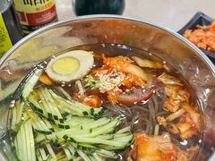 -吉林延边牛肉汤饭，大冷面