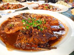 汆花鲢-燕北云山·农家菜·灶台鱼(密云溪翁庄店)