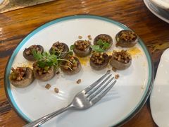 香煎口蘑配素肉碎-素心小筑(后沙裕镇店)