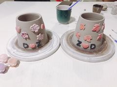 -朝画惜时·陶艺·拼豆·团建