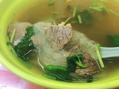 牛肉粉丝汤-胡记锅贴·沪上游子老鸭粉丝汤(太原路店)