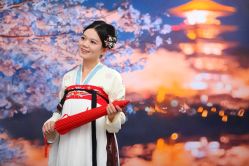 点击看大图 -后宫·古装汉服京剧儿童亲子全家福摄影