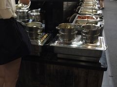 自助取餐区-素德轩素食餐厅(东港店)