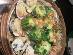 双蒜丝瓜蒸酿美贝-粤·向群饭店(二沙岛店)