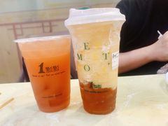 茶冻柚子乌冰沙-1点点(马家堡东路店)