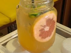 金桔西柚汽泡水-W CAFE(甜爱路店)