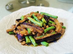 肉碎豆角炒茄子-百姓百味海鲜酒楼(粤垦路总店)