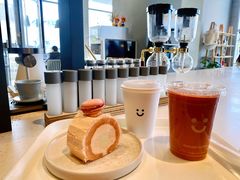 紫芋拿铁-dotcom coffee古点咖啡(致真大厦店)