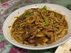 排骨豆角焖卷子-遇见小院—虹鳟鱼•农家菜(怀柔店)