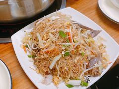 牛杂鸡蛋炒粉干-牛小隆牛肉面馆(四牌楼店)