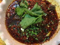 家常绍子鸭血-百年粉蒸牛肉