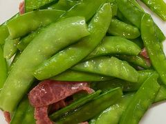 荷兰豆香肠-绿茶餐厅(西单老佛爷店)