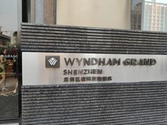 -深圳温德姆至尊酒店·大堂吧·户外花园