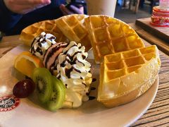 水果冰淇淋松饼-漫咖啡(银泰创意城店)