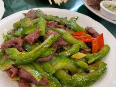 凉瓜炒牛肉-文记壹心鸡(宝华路店)