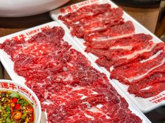 雪花牛肉-幸运牛汕头小黄牛牛肉火锅(梅林店)