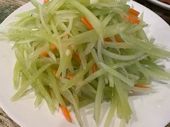 凉拌笋丝-玫瑰红烤羊排(北新桥三条店)