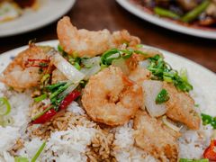 椒盐大虾-桃苑烧腊饭店
