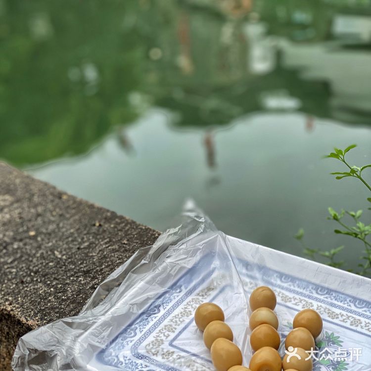 / 苏州 / 苏香记 / 坐在湖边吃卤味