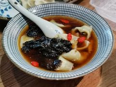 菌菇汤大馄饨-八珍手工水饺·妈妈的爱(传芳巷店)