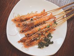 铁板蒜蓉虾-浙江西子宾馆·瑶园咖啡厅