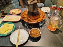 -超越炭火牛蛙火锅鸡(河东店)