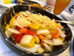 鸡肉松炒带子-龙海鲜螃蟹王(宏茂桥店)