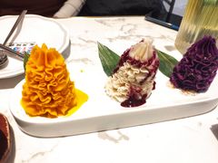 三色山药泥-宝月楼·台湾菜馆(天河城店)