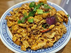 大酱炒笨鸡蛋-满园烤鸭·春饼(太原街万达店)
