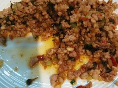 韭菜花炒肉末-火燒雲傣家菜(鼓楼店)