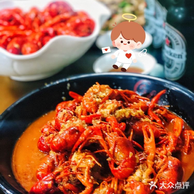 浦东美食街精品龙虾馆 虾雨小龙虾美妙好滋味！
