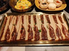 -草家酱蟹炭火烤肉店(珲春南路一店)