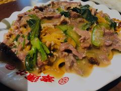 湿炒牛河-幸运牛汕头小黄牛牛肉火锅(梅林店)