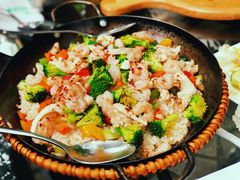 虾仁海鲜蔬菜铁锅闷饭-玛格萝妮比萨屋(四平店)