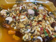 油炝毛肚-玛扎烧烤私房菜