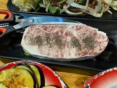 雪花牛排-石记老北京炙子烤肉(松园店)