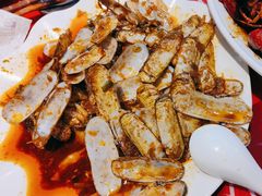 蛏子辣炒-天津乾毓德饭庄·清真传统炒菜·海鲜烧烤(咸阳路店)