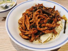 肉丝葱油拌面-君东记本帮面馆(天钥桥路店)