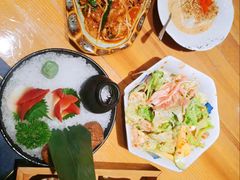 胡麻熟虾海鲜沙拉-浦·传统日式料理(3 5 1 1 店)