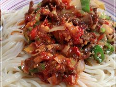 -歹歹的加个面过油肉拌面
