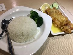 西柠鸡扒饭-佰搭果·广式茶餐厅(西华路店)