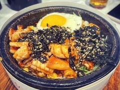 鱿鱼石锅拌饭-京尚道韩式美食屋(海甸岛店)